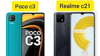 UNBOXING  POCO C3 AND REALME C21