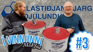 Í vinnunni #3 - Plastiðjan Bjarg: Kertagerðin