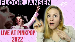 Floor Jansen  (Henk Poort) - Live at Pinkpop 2022 REACTION & ANALYSIS by Vocal Coach