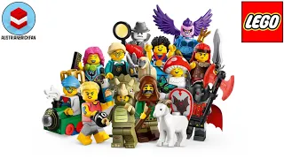 LEGO 71045 Collectable Minifigures Series 25 Speed Build – All 12 Figures