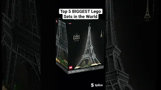 Top 5 BIGGEST Lego Sets in the World #shorts #lego #biggest