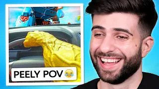 Reacting to ONE HOUR of Fortnite Tiktoks! (Part 4)