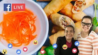 Thai spring rolls the traditional way with homemade wrappers - Marion's Kitchen