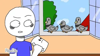 | Three Little Birds Sat On My Window ♪ |