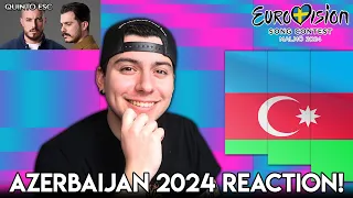 FAHREE feat. Ilkin Dovlatov - Özünlə Apar Reaction - Eurovision 2024(Azerbaijan) - Quinto ESC