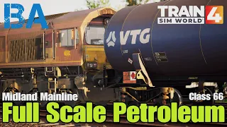 Full Scale Petroleum - Cargo Line Vol.1 - Midland Mainline - Class 66 - Train Sim World 4