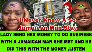 PUPA JESUS 😮JAMAICAN MOTHER AND SON SCAM AMERICAN LADY MILLIONS IN CASH LISTEN HOW THEY DID IT