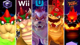 Evolution of Bowser in 3D Super Mario Games (1996-2021)