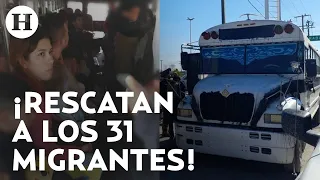 #ÚltimaHora  ¡Los encuentran con vida! Rescatan a los 31 migrantes secuestrados en Tamaulipas