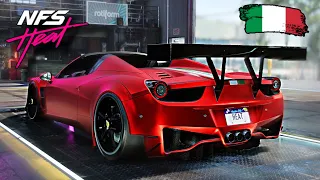 Italian ferrari 458 spyder on fan's demand | NeedForSpeed HEAT