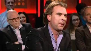 De geforceerde lach van Rutger Castricum (DWDD 20 februari 2012)