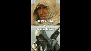 Bayek of Siwa vs Connor Kenway - Assassin's Creed #assassinscreed