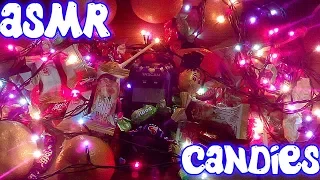 🎧АСМР/ ASMR - 🍬КОНФЕТКИ🍬Итинг, шепот с ушка на ушко, шуршание/CANDIES eating, whisper ear to ear