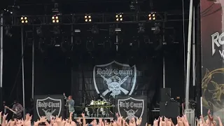 Body Count - Raining Blood (slayer cover) - Rock on the Range 2018
