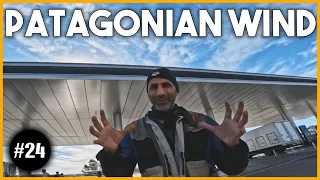 Patagonian wind shocked me [S4.Ep.24]-Patagonia to Alaska on an Old KLR650