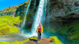 One of Iceland’s Most INCREDIBLE Waterfalls! | Iceland Travel 2021 | Seljalandsfoss | #SHORTS