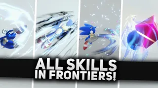 Sonic Frontiers - All of Sonic's Unlockable Skills, Moveset & Combat Abilities