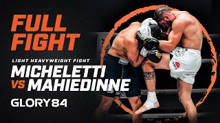 GLORY 84: Felipe Micheletti vs. Nordine Mahieddine - Full Fight