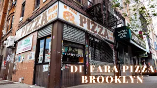 Eating at Di Fara Pizza. Brooklyn. OVERRATED or the BEST Pizza in NYC?