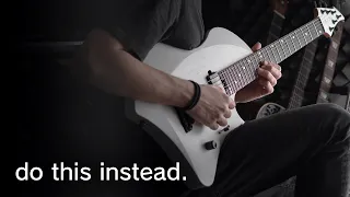 stop using sweep picking like this