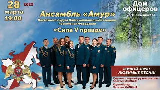 Live 📢 | Концерт ансамбля "Амур" ВО ВНГ РФ. Прямая трансляция