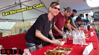 2022 National Mushroom Eating Contest | ManvFood  | Molly Schuyler