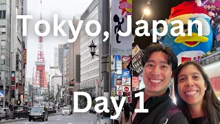 Our FIRST time in Japan (FINALLY)! Tips for flying into Narita Airport / First night in Tokyo!