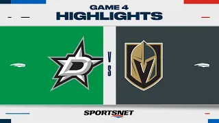 NHL Game 4 Highlights | Stars vs. Golden Knights - April 29, 2024