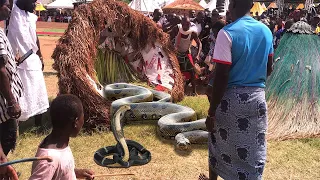 Zangbeto Snake Chanting || Who Say Powers No Dey. #AfricaSpirituality