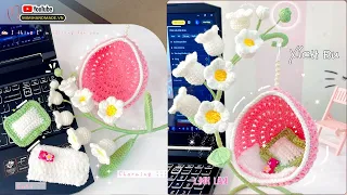 Crochet Lily of the valley Swing 💦 Móc Xích Đu Hoa Linh Lan Siêu Đẹp | Mimi Handmade