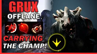 PERFORMING for the CHAMP himself @RGSACE93! - Predecessor Grux Offlane Commentary Gameplay