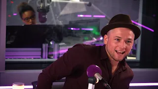 Taron Egerton gives his thoughts on being the next James Bond and shows off his AMAZING Welsh vocals