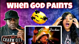 We Love This Song!!  Alan Jackson - When God Paints (Reaction)