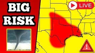 The Historic DVD Sized Hail Event In Texas, As It Occurred Live - 5/28/24