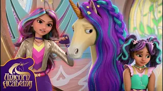 Drama in the Unicorn Academy Stables 🫣 | Cartoons for Kids