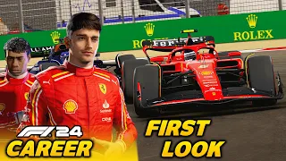 PLAYING F1 24 ALL NEW CAREER MODE