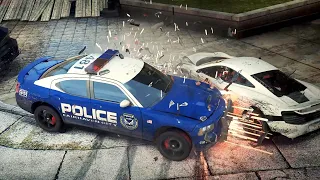 Epic Need For Speed Most Wanted Police Chase with Mclaren Mp4-12c
