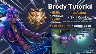 How To Use Brody Like A Pro | Tips and Guide | Brody Tutorial