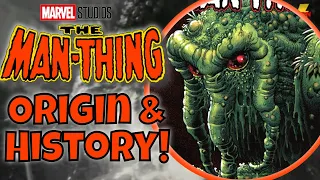 Man-Thing Origin and History - Marvel Explained - Werewolf by Night MCU Special