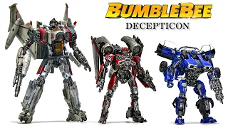 Transformers Movie BUMBLEBEE Decepticons Blitzwing Dropkick Shatter Air fighter Vehicle Robot Toys