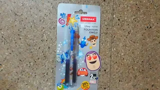 New Unomax Emojis fountain pen unboxing and review || JY Crazy Productions