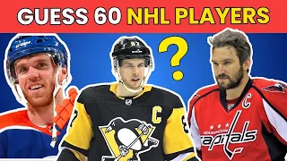 🎮🏒 "Hockey Trivia: Guess 60 NHL Players to Win! Multiple Choice Quiz!🌟🔥"