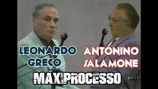 Leonardo Greco e Antonino Salamone (Video inedito) Maxiprocesso a cosa nostra 1986