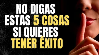 5 Cosas que Debes Mantener en Secreto y NO CONTARLAS A NADIE para TENER ÉXITO