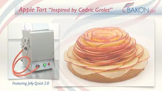 Apple Tart recipe (Cédric Grolet's style) feat. Jelly Quick 2.0 pectin glaze sprayer