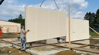 How to build a house in 10 days. Fast construction technologies