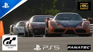 PS5 4K: GTSport Karriere Profiliga LaFestaCavallino Rennen8 Sardegna, Ferrari Enzo Ferrari, Fanatec