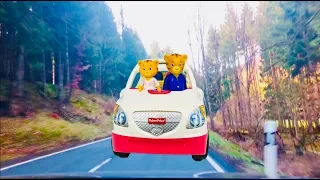 Family ROAD TRIP Fisher Price SUV and Daniel Tiger Toys!