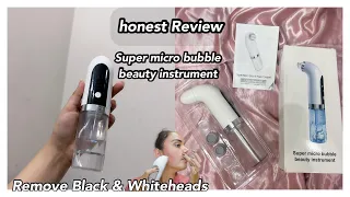 Easy Ways To Remove Blackheads And Whiteheads At Home with super micro bubble beauty instrument