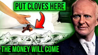 Place 3 CLOVES in this spot and the money will come in droves - Charles Fillmore